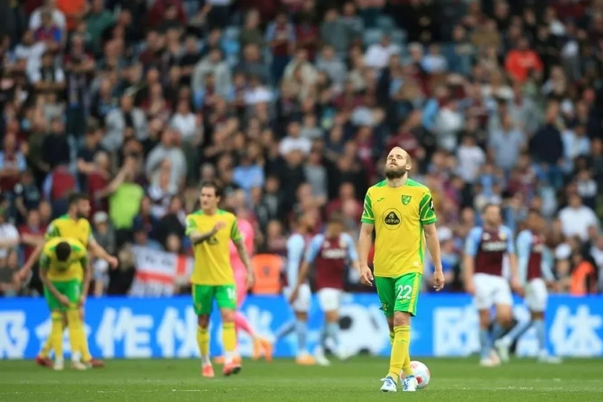 Cầu thủ Norwich City thất vọng sau khi xuống hạng