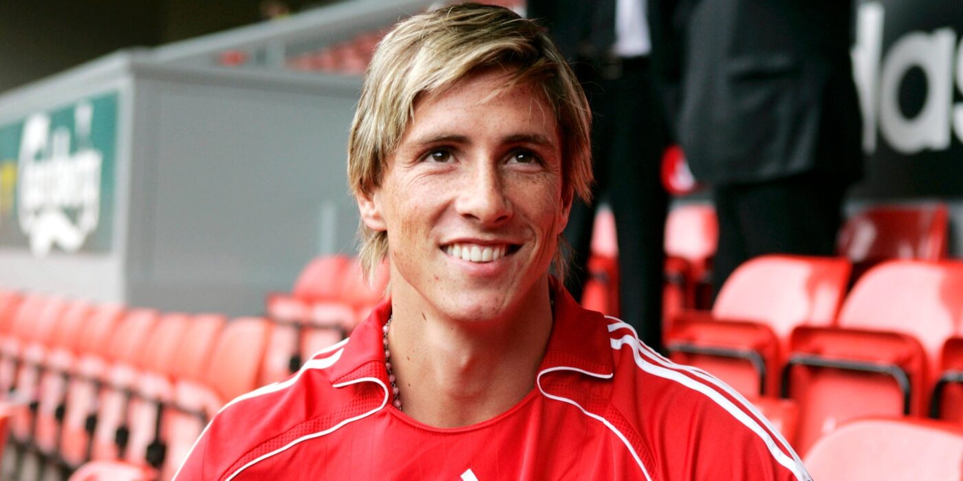 Fernando Torres khi còn chơi cho Liverpool