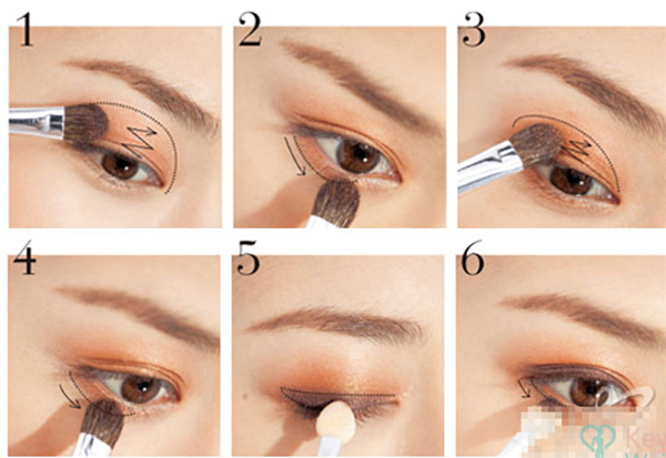 Các bước make up mắt đơn giản hiệu quả hướng dẫn chi tiết