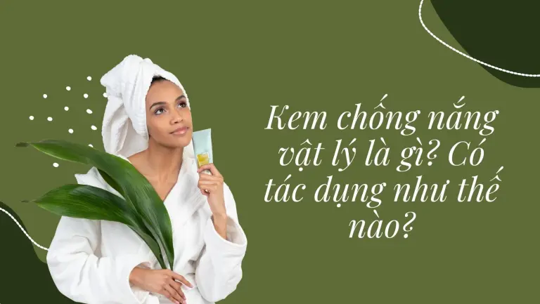 Những vấn đề hay gặp khi sử dụng kem chống nắng vật lý