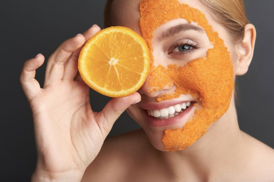 Cách trắng da mặt bằng tẩy tế bào chết
