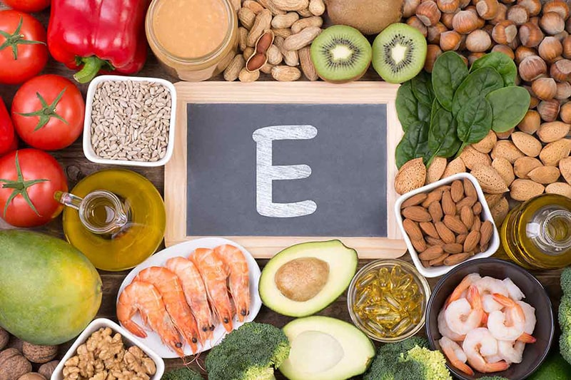 Thực phẩm giàu vitamin E và vitamin A