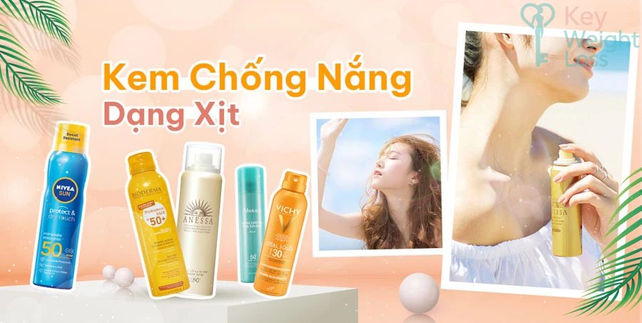 Cách sử dụng kem chống nắng dạng xịt như thế nào?